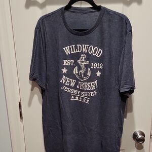 Wildwood Navy Blue Graphic T-Shirt